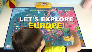 BEST LEARNING® i-Poster My Europe Interactive Map | 40 sec Video