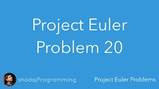 Project Euler using Scala: Problem 20