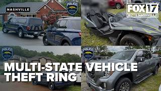 Tennessee theft ring investigation leads to recovery of multiple, out-of-state vehicles
