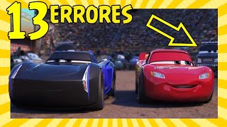 13 Errores en Cars 3 que Quizás No Viste