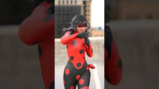 Marinette to Ladybug Cosplay Transition #MiraculousLadybug #Cosplayer