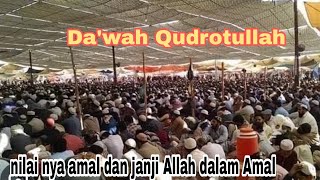 BAYAN MAULANA FAUZI nilai nya amal dan janji Allah dalam Amal..