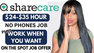$24-$35 Hour No Phones Remote Job I On The Spot Hiring + Work Anytime Of The Day Or Night!