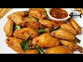 ស្លាបមាន់បំពងស្លឹកក្រូច 47 chicken wings lemon leaf