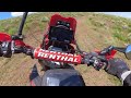 five days on the orbdr full length oregon bdr trip honda crf450l and ktm 690 adventure