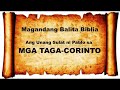 1 CORINTO 1-16: Audio & Text Bible (Tagalog) Dramatized #bible #salitangdiyos #audiobible