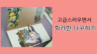 미음의 서랍장💕 상큼하면서 고급진 과일 인스로 다이어리 꾸며볼게요