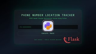 📍 Find Phone Number Location Using Python & Flask