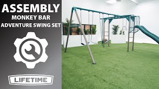 Lifetime Monkey Bar Adventure Swing Set | Lifetime Assembly Video