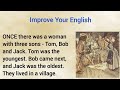 Learn English Through Stories ★ The Table, The Donkey, And The Stick ★ Level 1 ★ Practice English