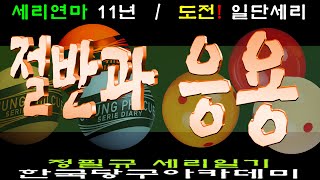 [5020]#한국당구아카데미 // 절반과 응용 / 세리(일단) : 3861(1561)일 / 16696(4637)시간_ 2025.01.11.#당구,#KENT,#THINH,#켄트