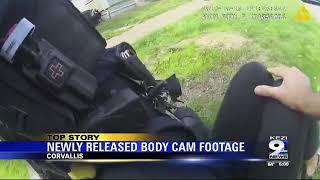 OSP releases body cam footage in Corvallis arrest