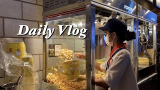 8th Vlog in Korea: CGV Smilegiver Daily Life 2nd. Korea theater part-timer, university student vlog.