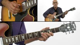 Larry Carlton Guitar Lesson - #21 Comping - 335 Motifs