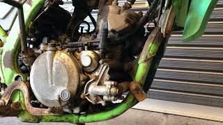 カワサキ　KDX125SR DX125A エンジン始動動画　A-PARTS