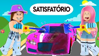 O JOGO MAIS SATISFATÓRIO DO ROBLOX (Pressure Wash Simulator)