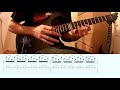 revocation no funeral guitar solo lesson with tabs