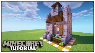 Minecraft 8x8 Small Medieval Church [How to Build]