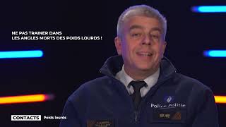 Contacts : panel de la route : en présence de poids-lourds