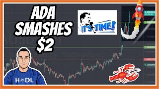 Cardano Pumps to #3 as ADA Price Breaks $2 🔥