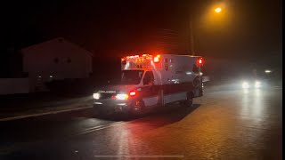 Middletown EMS First Responder 71-1-55 \u0026 HMH MICU 319A \u0026 71-1-57 Responding 3/24/22