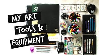 My Art Tools \u0026 Equipment | Vivian Wong