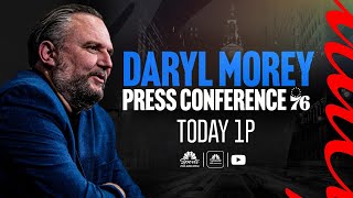Daryl Morey Sixers offseason press conference | Today 1pm