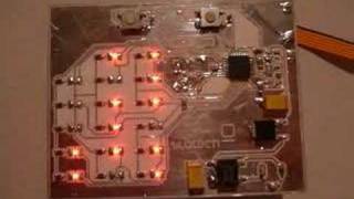Binary clock with Atmel ATmega8