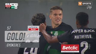 Golo Gyokeres: Vitória SC 1-(3) Sporting (Liga 24/25 #17)