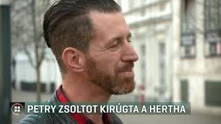 Kirúgta a berlini Hertha futballcsapata Petry Zsolt kapusedzőt 21-04-07