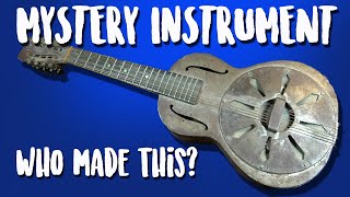 Is this Guitar-Shaped MYSTERY a LOST \u0026 FORGOTTEN 1930s Prototype?