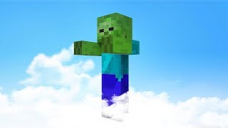 ÜBERLEBEN AUF 1 ZOMBIE IN MINECRAFT!