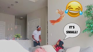 TELLING MY BABY DADDY HE HAS A SHRIMP! *GETS HEATED*