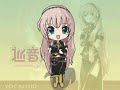 【vocaloid cv03】megurine luka drawing singing dancing 【巡音ルカ】