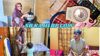 SB KA HI BLOOD PRESSURE LOW| COOKING AND FUN| Sidra's Hungama World #viral #vlog #dailyvlog