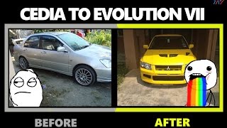 Mitsubishi Cedia to Evolution Conversion [FUGEN TV]