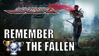 Strider Remember The Fallen Trophy PS4 PSN