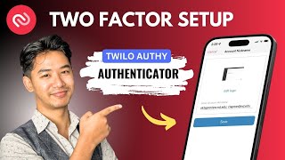 Authy Two Factor Authentication Setup