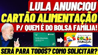 CARTÃO ALIMENTAÇÃO BOLSA FAMÍLIA: CRAS VAI LIBERAR P/ TODOS? SAIBA COMO CONSULTAR se VAI RECEBER!