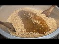 how puffed rice candy is made popped rice crispy master taiwanese street food