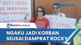 Bantah Tendang \u0026 Tonjok Rocky Gerung, Novie Bule Justru Ngaku Jadi KORBAN saat Labrak sang Pengamat