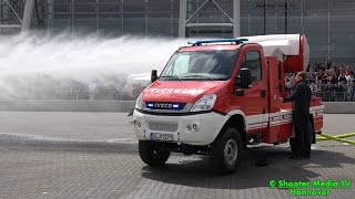 [Interschutz 2015] VORFÜHRUNG DER NEUEN LÖSCHLÜFTER - [Magirus] - Löschleistung/Einsatzgebiete - [F]