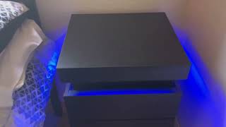 Here's Why I Love the ADORNEVE Nightstand with Charging Station and LED Lights