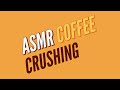 ASMR Mortar and Pestle Coffee Grinding. Molcajete Series 5