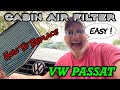 Cabin Air Filter Replacement - VOLKSWAGEN PASSAT