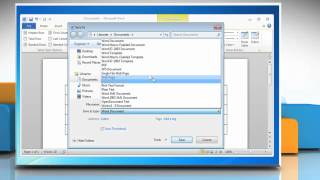 How to create a template based document in Microsoft® Word 2010