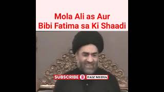 1 Zilhaj whatsapp status majlis manqabat imam ali & bibi Fatima shadi..short video ali raza rizvi sb