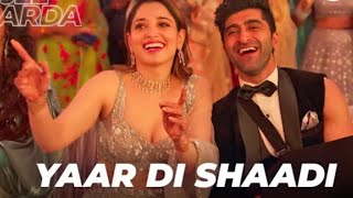 Yaar Di Shaadi (Video) Jee Karda | Prime Video |Sachin-Jigar | Tamannaah |IP Singh,Mellow D| Arunima