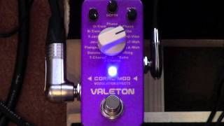 Valeton Coral Mod Modulation Pedal Demo