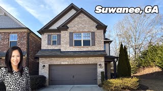 亚特兰大溪力姐带你看房 | Suwanee, GA | 2017 Built | 4BD/3.5BA | Gated | End Unit | Top Schools | Real Estate